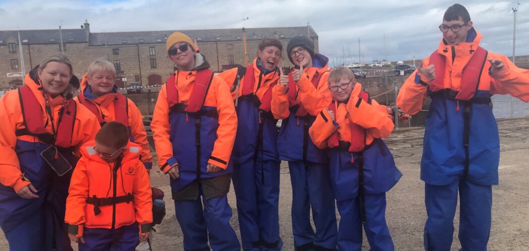 Photo of YPSS ready to go out on boat