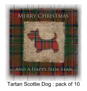 image of a tartan scottie dog